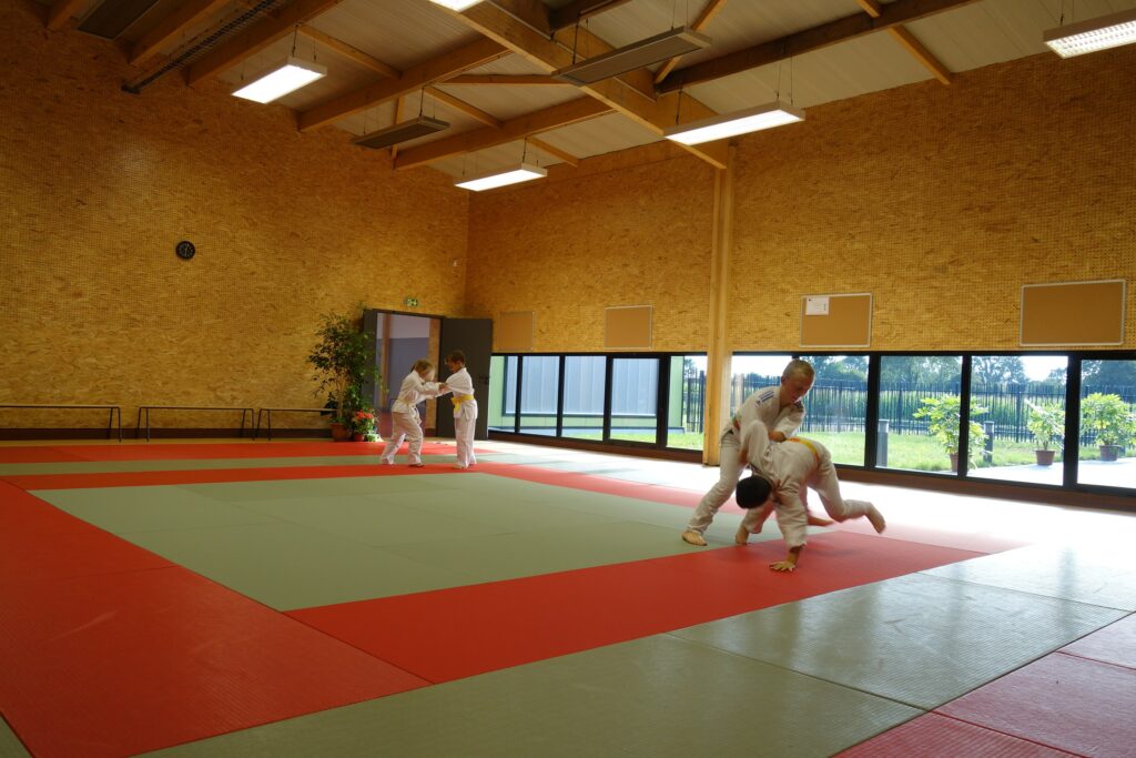 Réhabilitation salle intercommunale Moyaux - Vue dojo