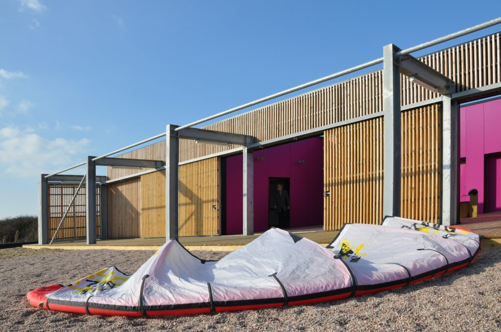 École de kite-surf de Merville-Franceville