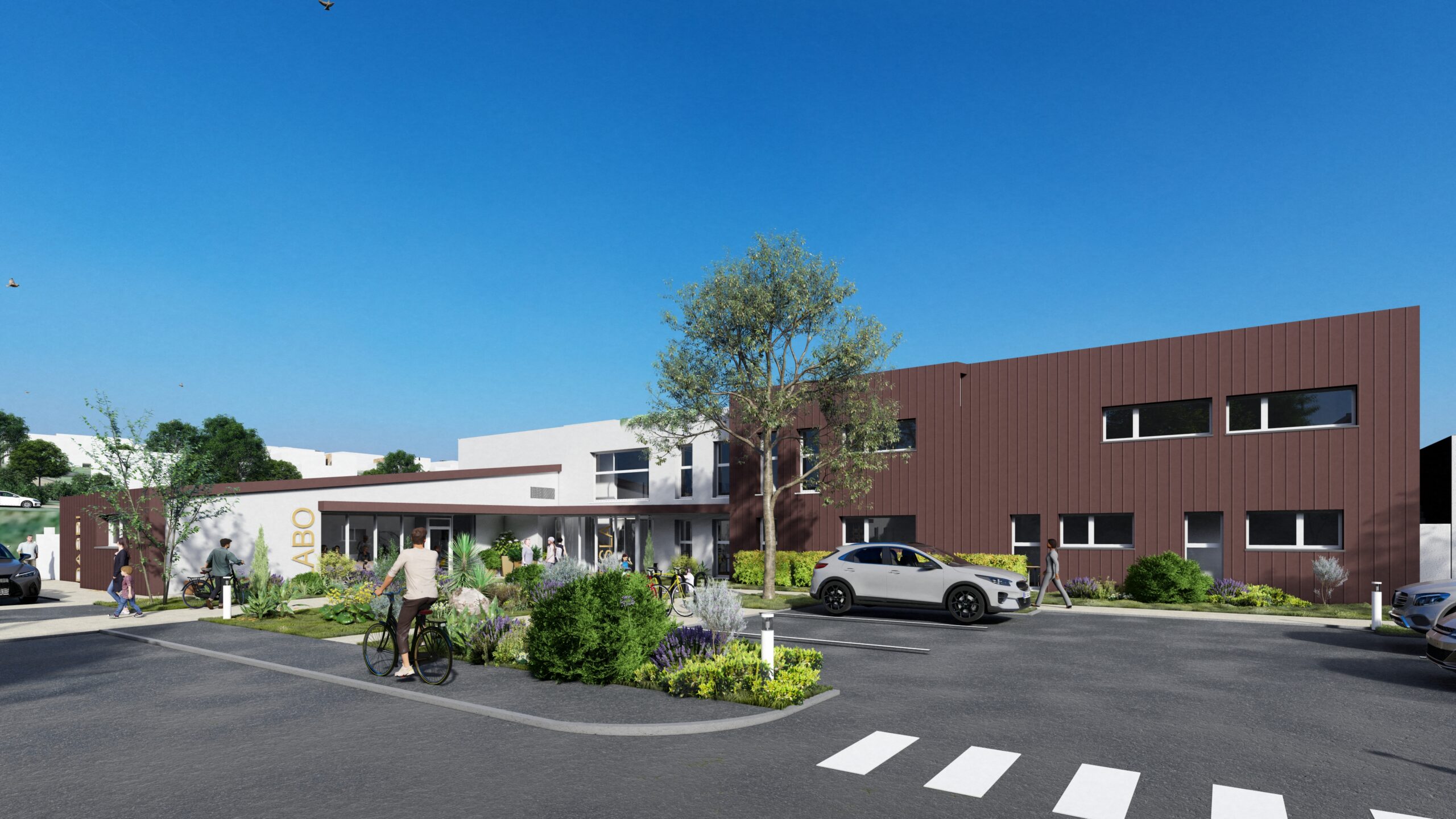 Maison de santé du bassin de La Rochefoucauld - Vue PSLA & Labo