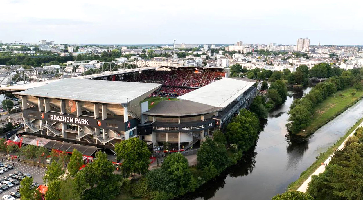 Roazhon Park Stade Rennais  - Vue aérienne du stade